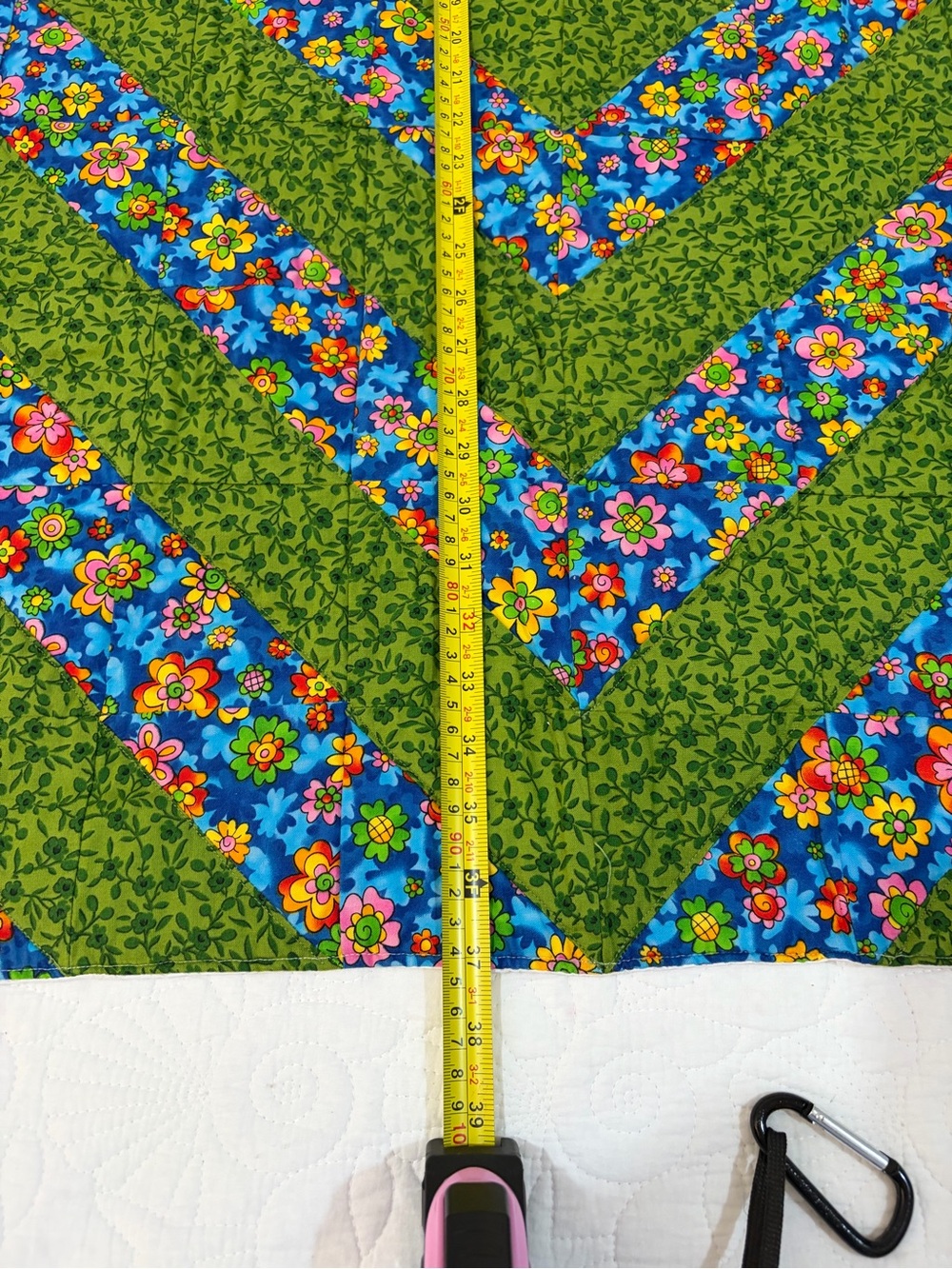 Hand made quilt - Picture 7 of 8